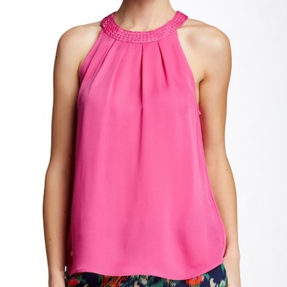 Joie Tops - ❌SOLD❌Joie Fantina Silk Tank Top Pink Orchid